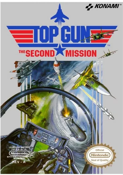 ROM Cover: Top Gun - The Second Mission