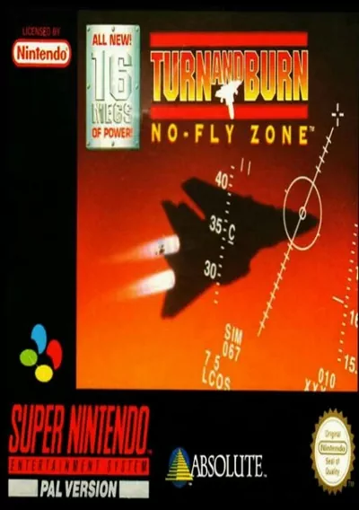 ROM Cover: Turn And Burn - No-Fly Zone