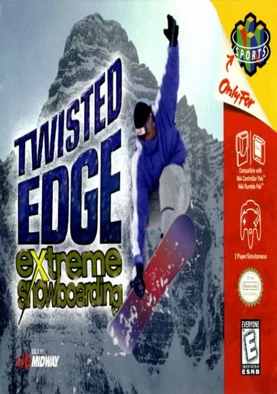 ROM Cover: Twisted Edge Extreme Snowboarding