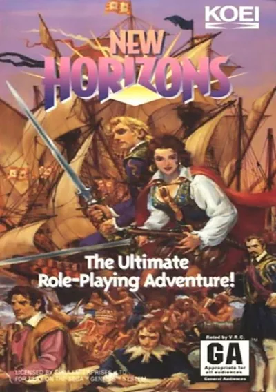 ROM Cover: Uncharted Waters - New Horizons