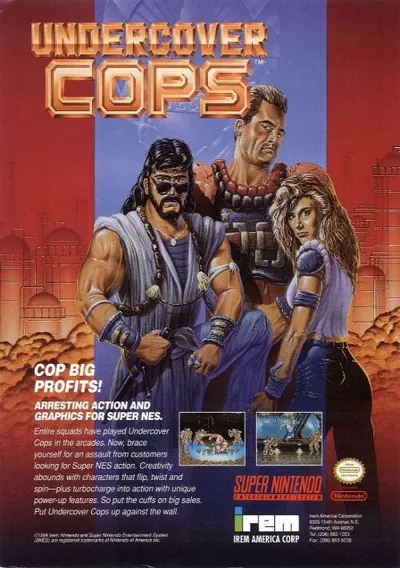 ROM Cover: Undercover Cops (J)