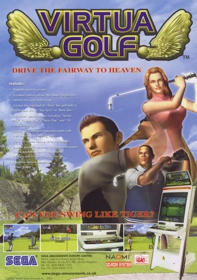 ROM Cover: Virtua Golf ~ Dynamic Golf