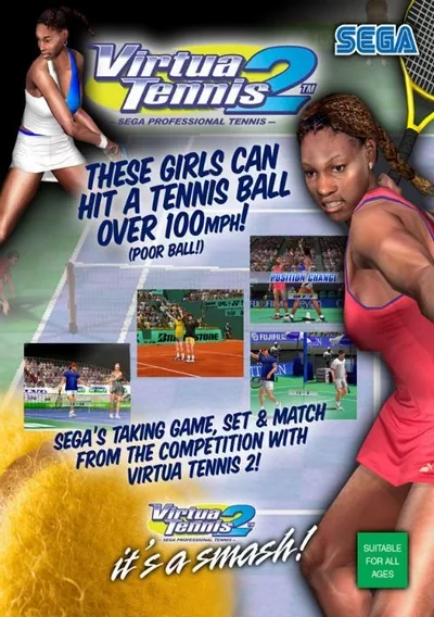 ROM Cover: Virtua Tennis 2 ~ Power Smash 2 (Rev A)