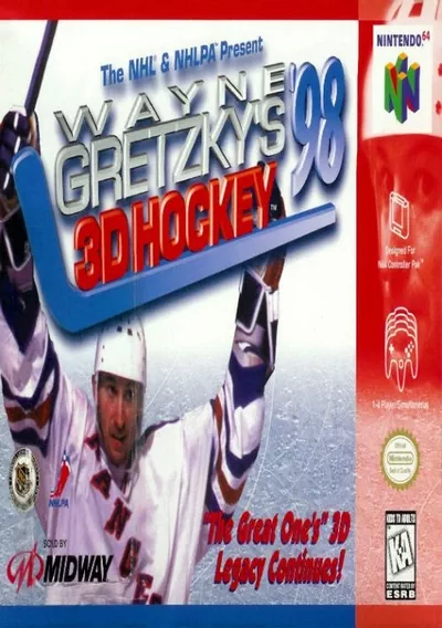 ROM Cover: Wayne Gretzky's 3D Hockey '98 (E)