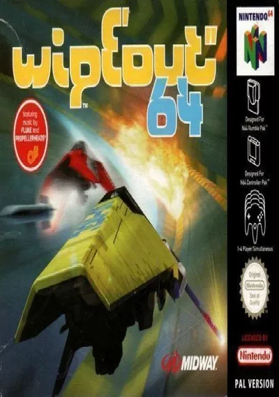 ROM Cover: Wipeout 64