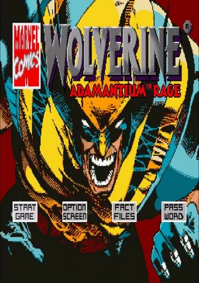 ROM Cover: Wolverine - Adamantium Rage