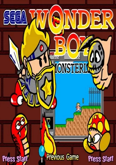 ROM Cover: Wonder Boy in Monster Land