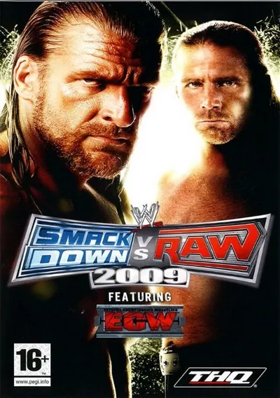 ROM Cover: WWE SmackDown Vs Raw 2009 Featuring ECW (KS)(NEREiD)