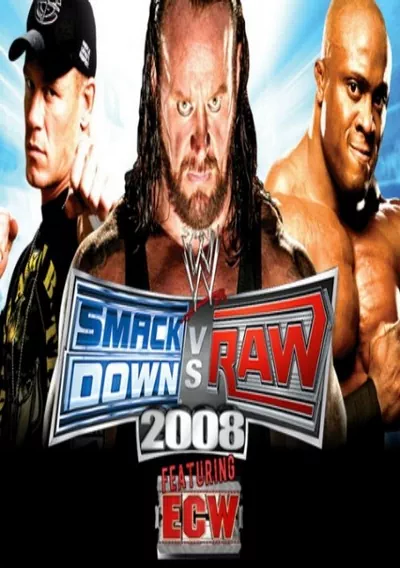 ROM Cover: WWE SmackDown! Vs. Raw 2008 (EU)