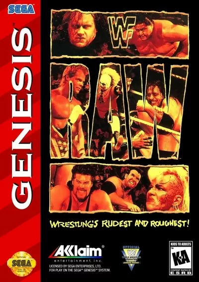 ROM Cover: WWF RAW (JUE)