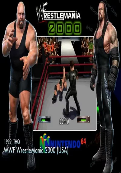 ROM Cover: WWF WrestleMania 2000 (J)