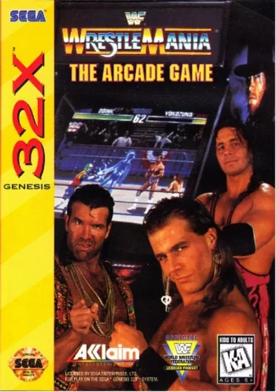 ROM Cover: WWF - Wrestlemania Arcade