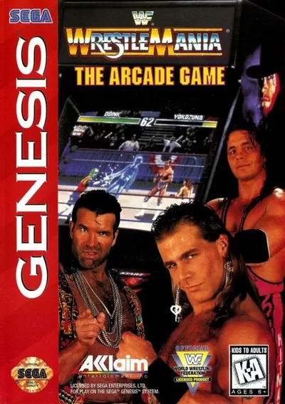 ROM Cover: WWF Wrestlemania Arcade (Sep 1995)