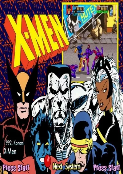 ROM Cover: Xmen2pj