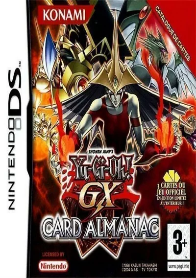 ROM Cover: Yu-Gi-Oh! Duel Monsters GX Card Almanac (Dual Crew Shining) (E)