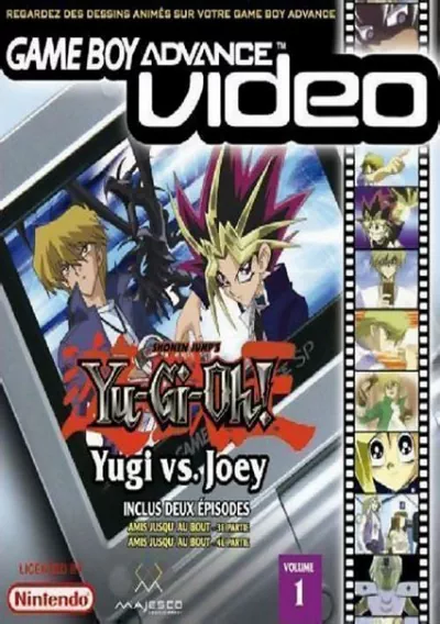 ROM Cover: Yu-Gi-Oh! - Yugi Vs Joey Volume 1 - Gameboy Advance Video (F)