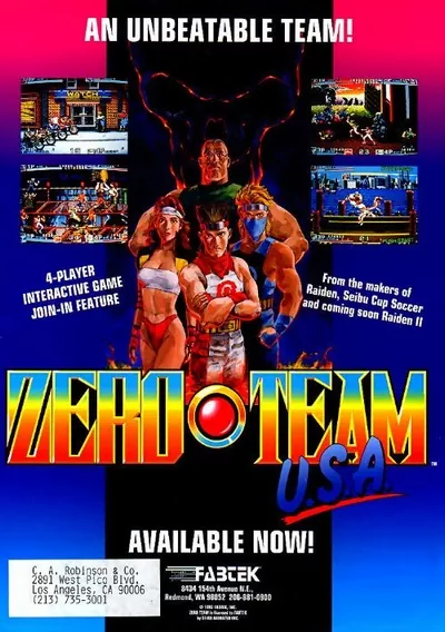 ROM Cover: Zero Team USA (US)